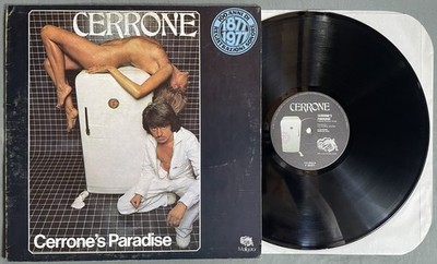 CERRONE CERRONE'S PARADISE VINYL LP ITALY 1977 SEHR GUTER ZUSTAND +