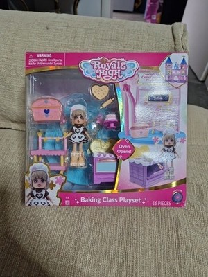 Royale High Baking Class Spielset 1 Puppe 6 Zubehörteile passen ins Schloss Spielset