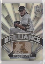 2021 Panini Spectra Brilliance Materials Dinelson Lamet #BM-DL 1b8