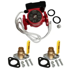 Liquidus 15-6SFC 3 Speed Line Cord Pump w/ Solder Flanged Ball Valves [1-1/4"]