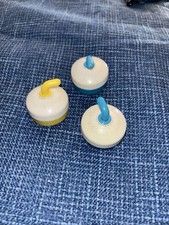 Milton Bradley MB Vintage Table Top Curling sliders
