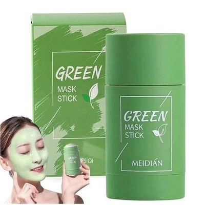 Meidian Green Tea Purifying Clay Mask Stick, Deep Cleansing Face Mask 40,