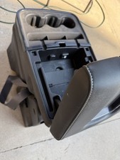 2014-2019 Chevy Gm Silverado Sierra Cloth Jump Seat Console Oem Black Cloth Az3
