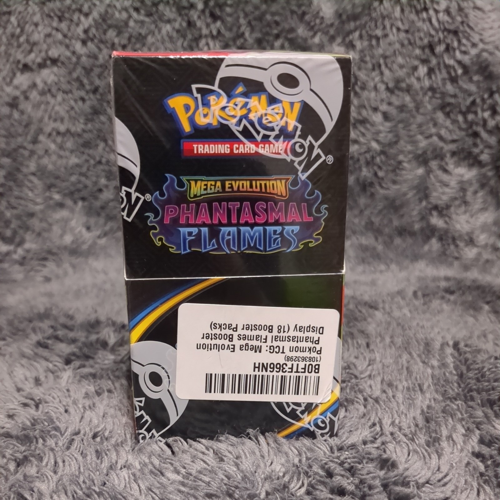 Pokémon TCG: Mega Evolution—Phantasmal Flames Booster Display (18 Booster Packs)