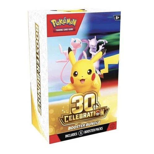 Pokemon TCG 30th Celebration Anniversary Booster Bundle CONFIRMED ORDER