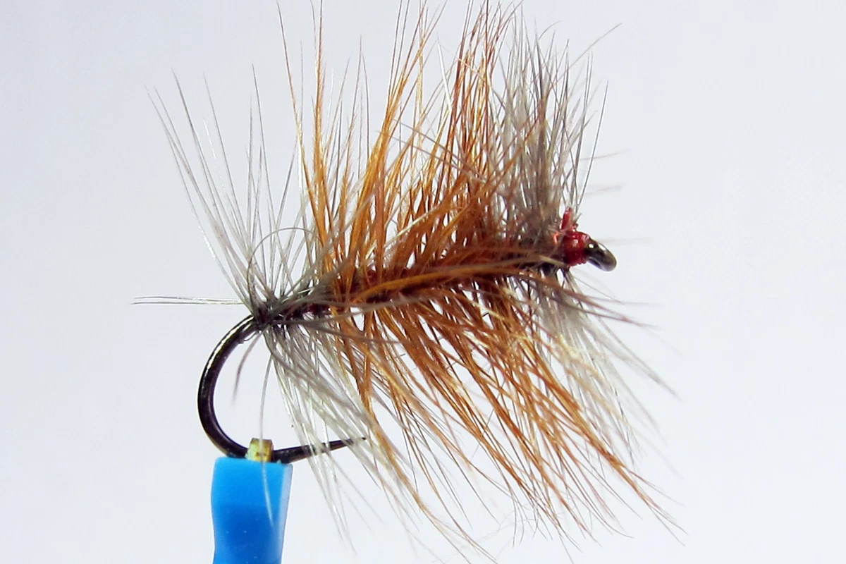 Mosche Trota Secca, 6 X Gobba Marrone Taglia 10, Mosche Pesca - Foto 9