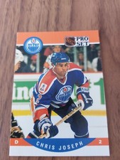 1990 1991 PRO SET HOCKEY CHRIS JOSEPH ROOKIES # 443