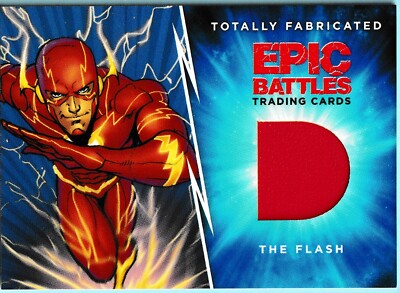 DC Comics: Epic Battles Fabricated Costume Chase Card, #TF-06.  The Flash 2014.