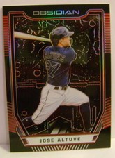 JOSE ALTUVE /25 OBSIDIAN CHRONICLES  BASEBALL 2019