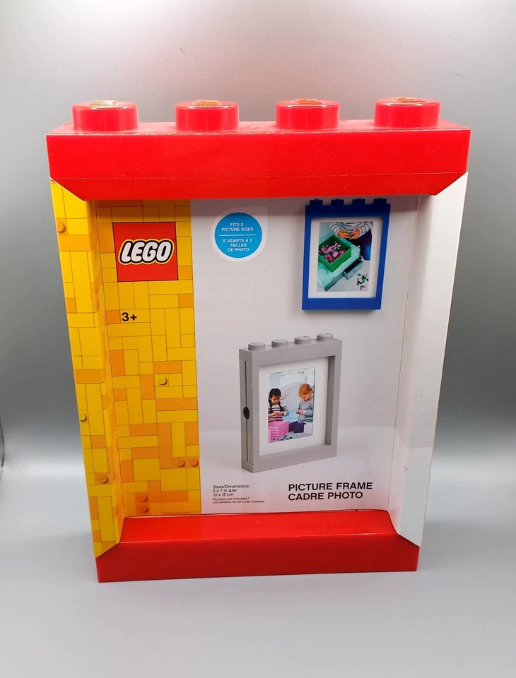 LEGO® Bilderrahmen Rot / Picture Frame – Red | NEU OVP - Bild 3 von 4