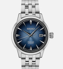 Seiko Presage SRPB41 40.5mm Blue Dial Stainless Steel Watch JAPAN