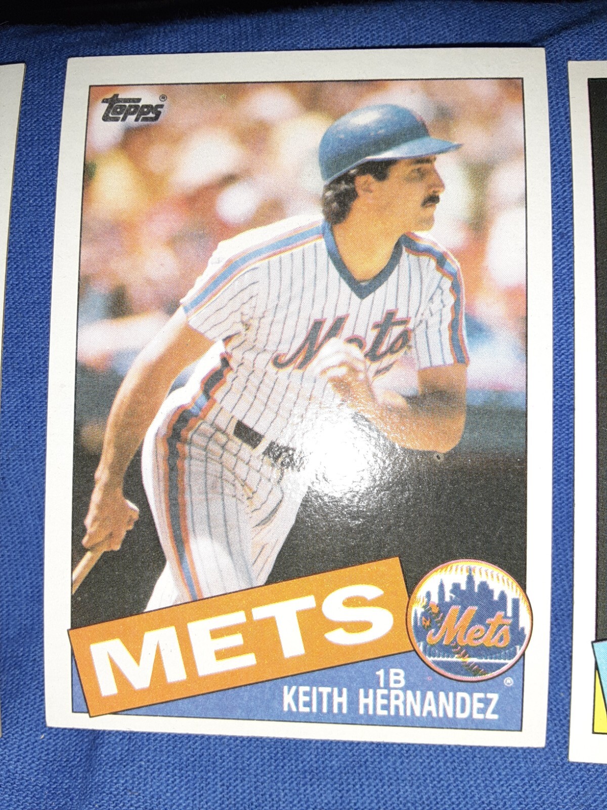 1985 Topps #80 Keith Hernandez New York Mets MVP HOF MLB