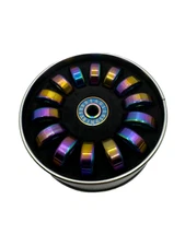 Beagle Bearings 7mm Vintage Roller-Skate Bearings Titanium Rainbow Brand New 16