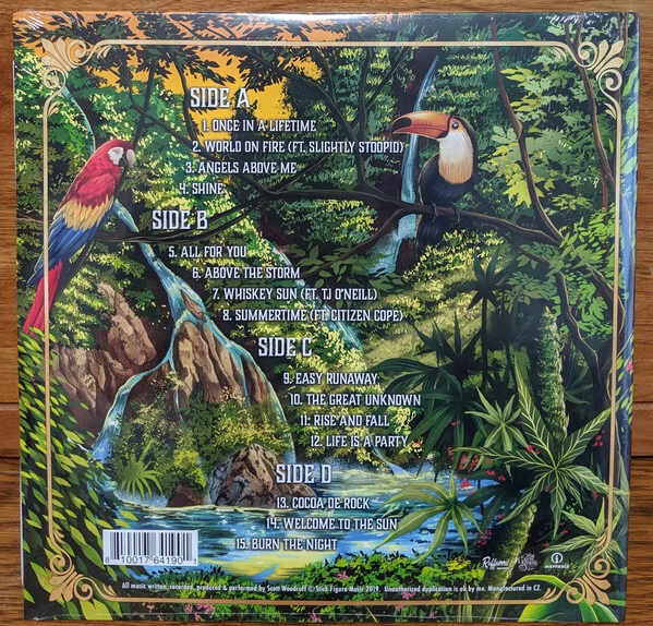 Stick Figure - World On Fire 2 x LP - SEALED NEW VINYL RECORD - Slightly Stoopid - Image 2 of 2