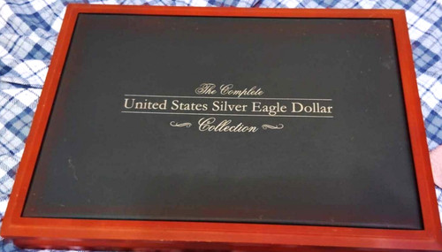 The United States Coin Completion (wooden collectors box only) The Morgan Dollar