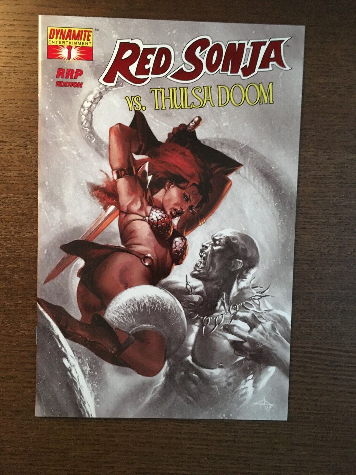 Red Sonja vs. Thulsa Doom #1 Retailer Incentive RRP Variant 2006 Comic Book