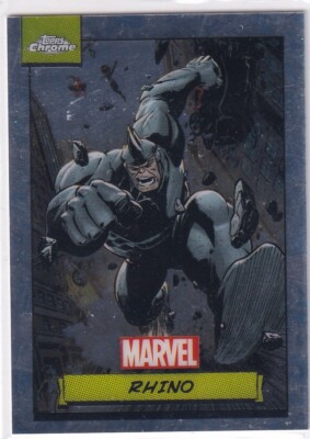 Topps Marvel Chrome 2024 Karte Nr. 69 Rhino