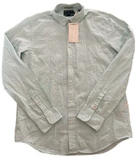 Scotch & Soda Amsterdam Couture Beach In The City Button Up Men’s Medium NWT