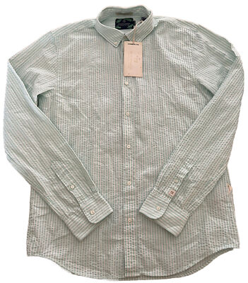 Scotch & Soda Amsterdam Couture Beach In The City Button Up Men s Medium NWT