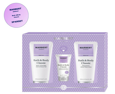 MARBERT Bath & Body Classic Duschgel /Lotion je 200ml  Creme 50ml Weihnachten !