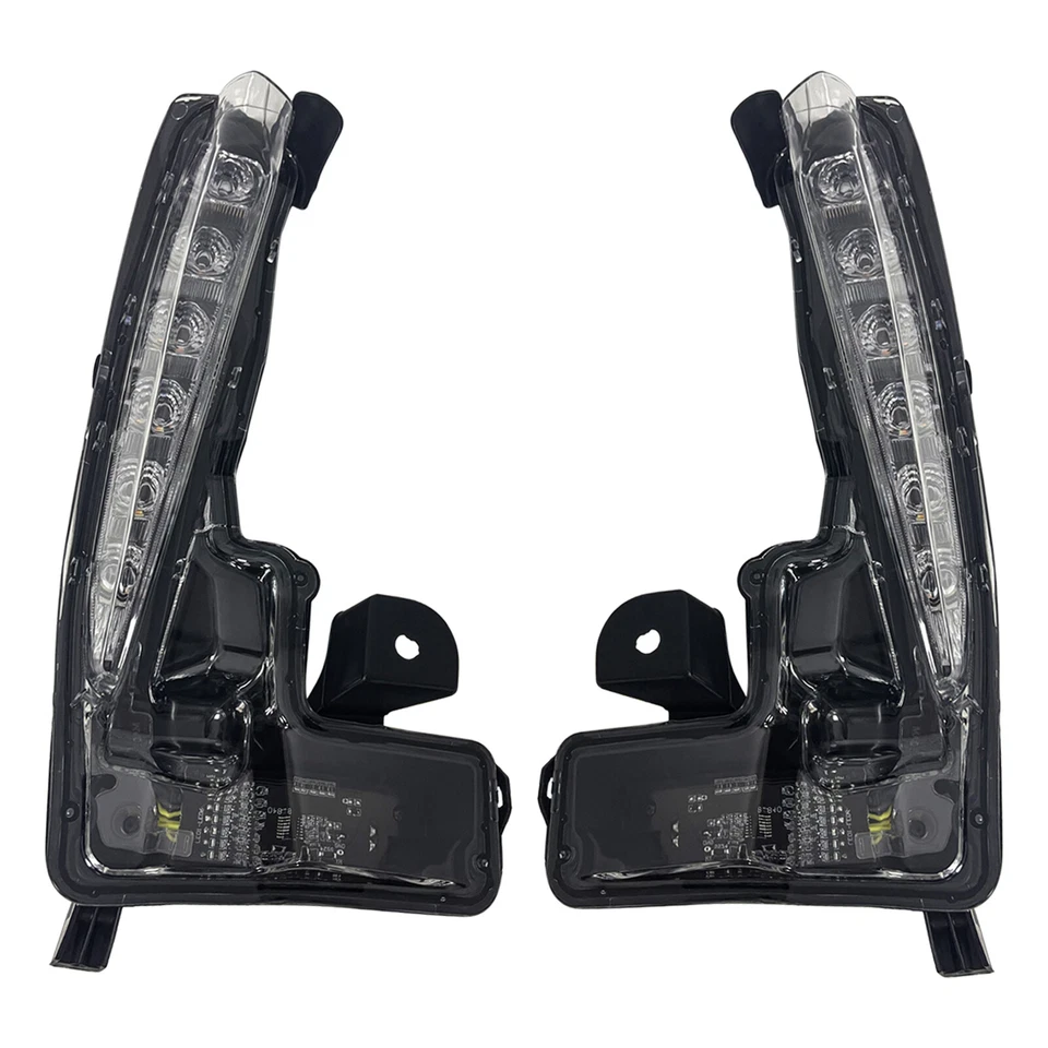 Par de luces antiniebla diurnas con LED DRL para Toyota Corolla SE XSE 2017-2019 Foto 4 de 4