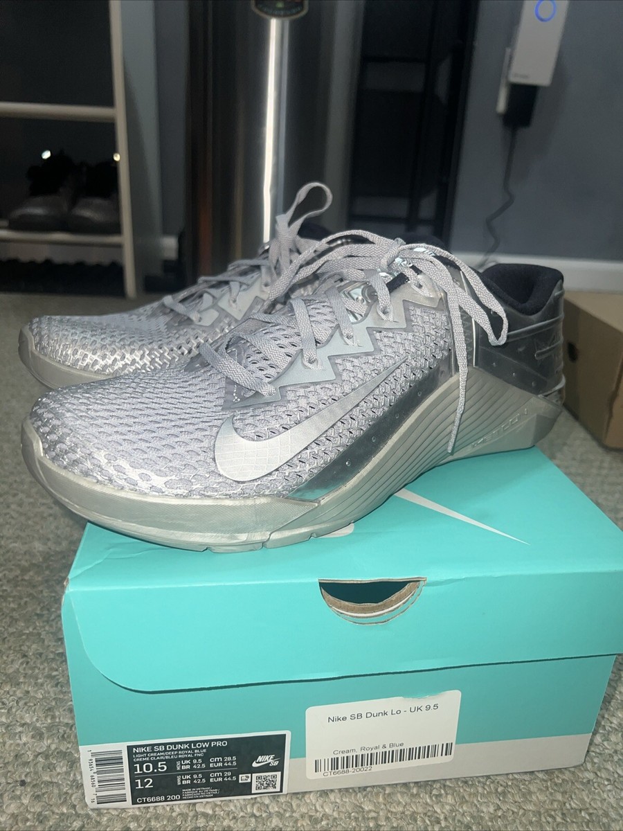 Buy Size 11 - Nike Metcon 6 Premium Metallic Silver online