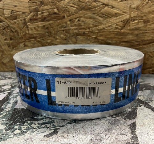 Ruban Détectable Empire Level Magnatec 2" X 1000' - Vert - Pour Repérage De Conduites - Neuf