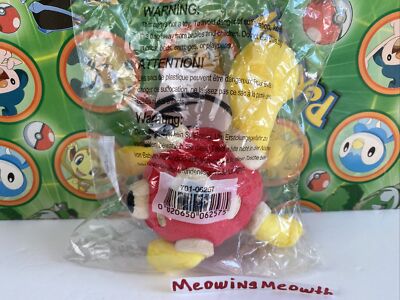 Pokemon Center Original 627 Plush Pokemon Fit Sitting Cuties Rufflet