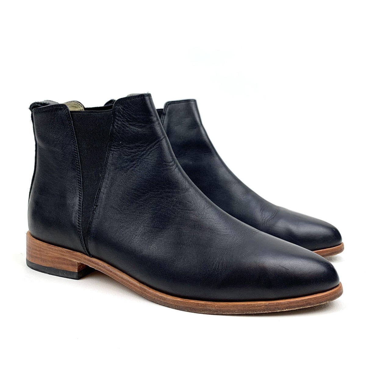 Nisolo black leather ankle boots - Nearly New Nisolo Lana Ankle Boot – Black Leather, Size | Mercari main image 2