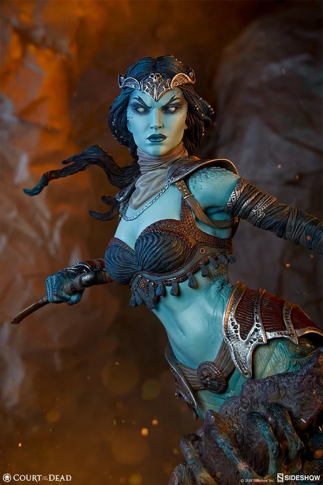 SIDESHOW 300655 Corte de los Muertos Gallevarbe 19"" pulgadas estatua en stock Foto 4 de 4