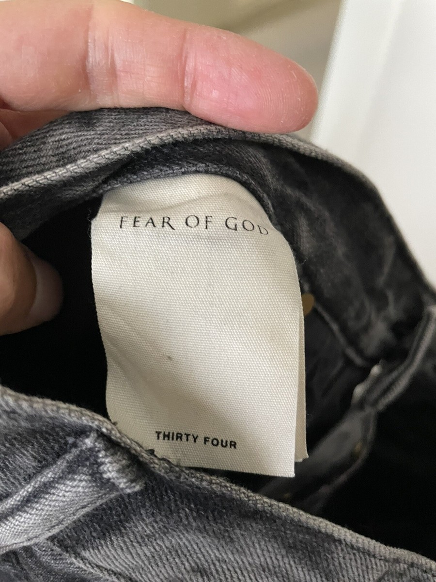 Fear Of God Fifth Collection Holy Water Jeans Size 34 | eBay