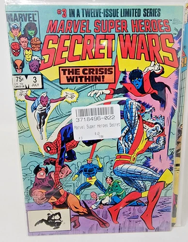 MARVEL SUPER HEROES: SECRET WARS #3 1984 9.2 1ST APP VOLCANA & TITANIA Mike Zeck