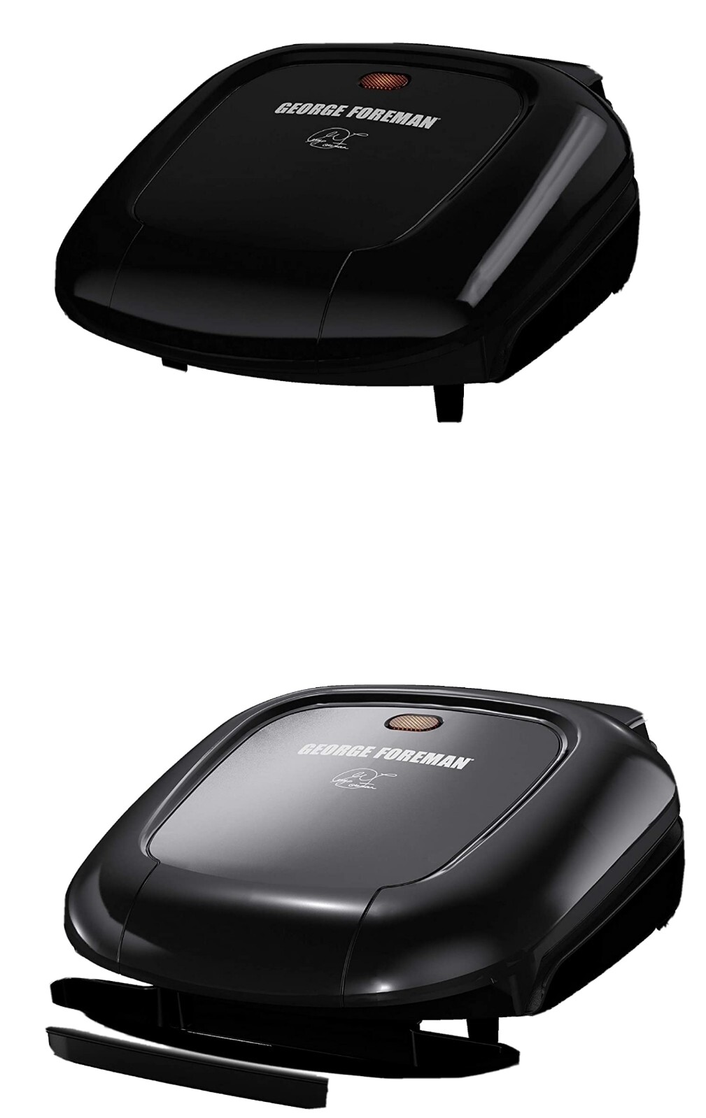 george foreman 2 serving classic plate grill