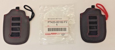 LEXUS OEM FACTORY F-SPORT SMART KEY GLOVES 2013-2018 RC350 (RED TRIM)