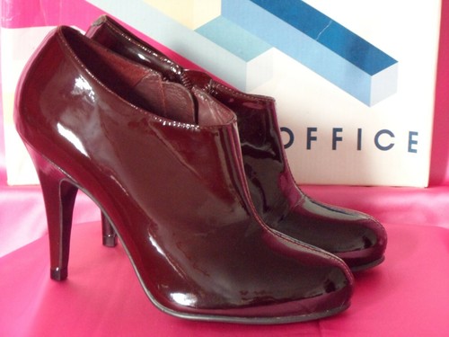 OFFICE London' Burgundy Patent Leather 