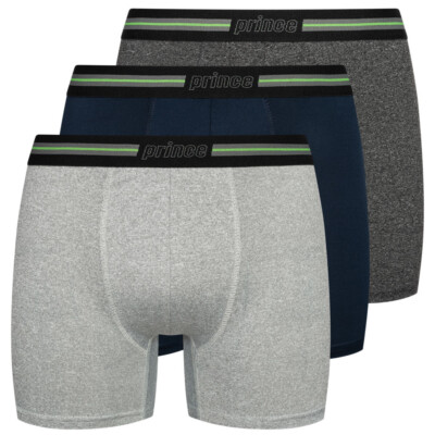 Prince Performance Range Herren Boxershorts 3er-Pack Unterwäsche 3er-Set neu