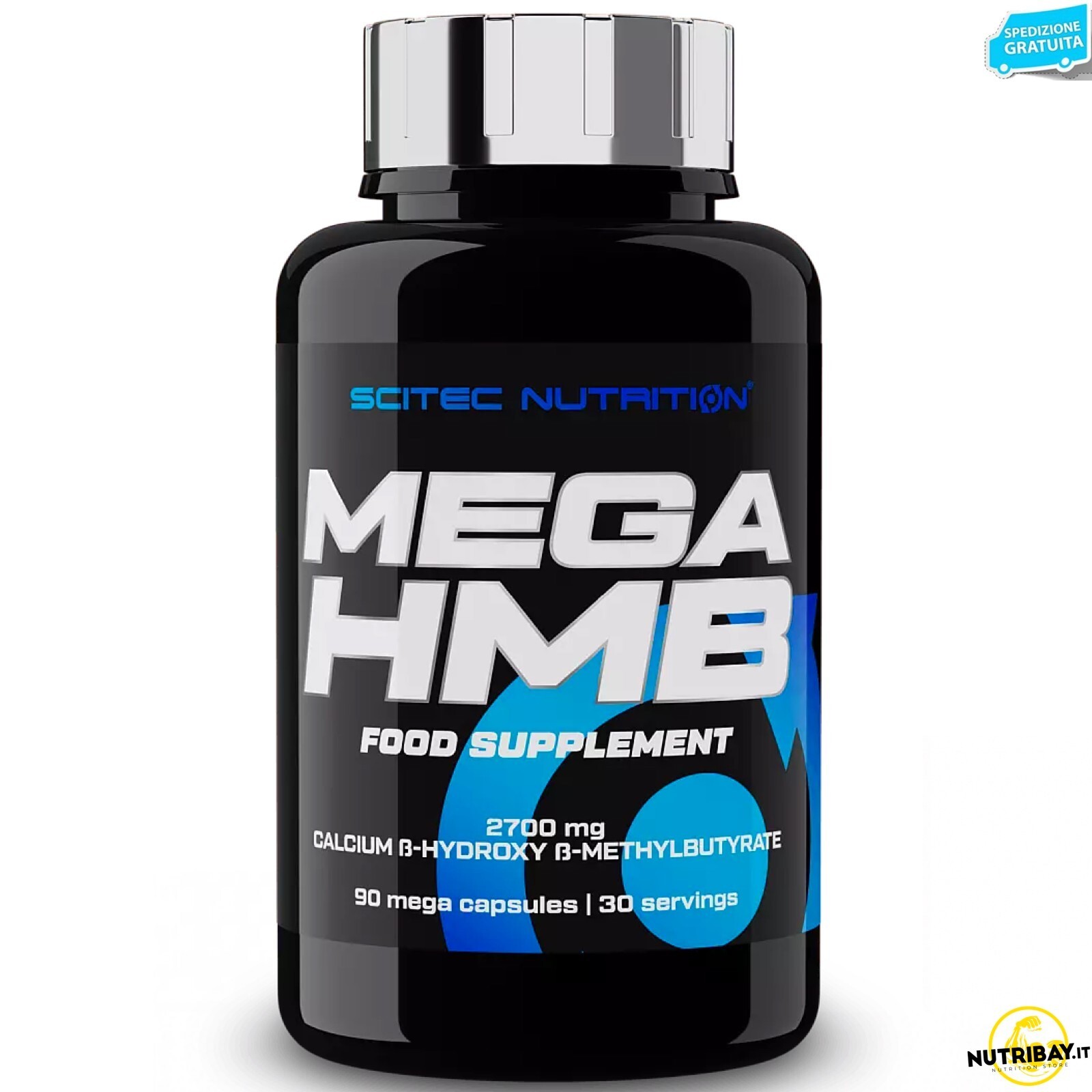 Scitec Nutrition Mega HMB - 90 caps Integratore per la massa muscolare