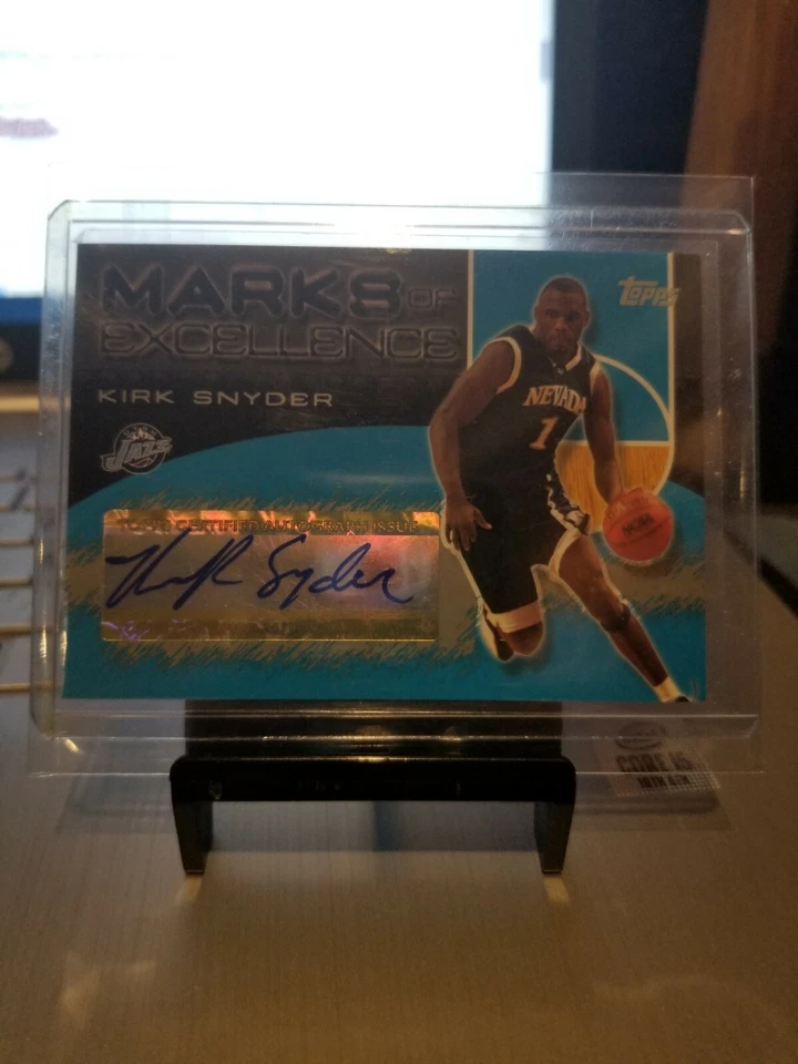 Kirk Snyder Topps 2004-05 marcas de excelencia #Me-ks.utah Jazz. Foto 3 de 4
