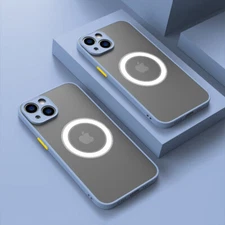 For iPhone 17 16 15 14 13 12 11 Pro Max Case Mag Safe Magnetic Camera Lens Cover
