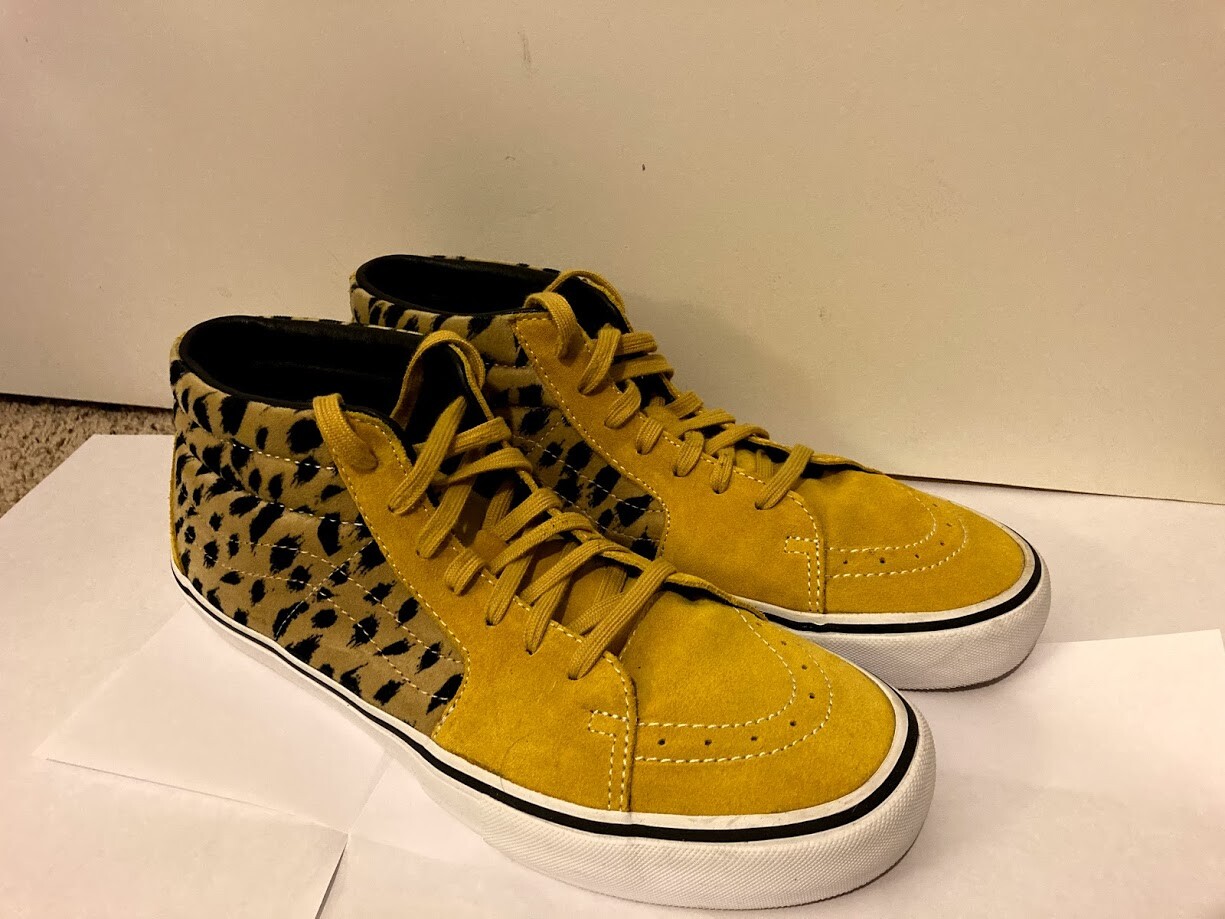 vans x supreme velvet