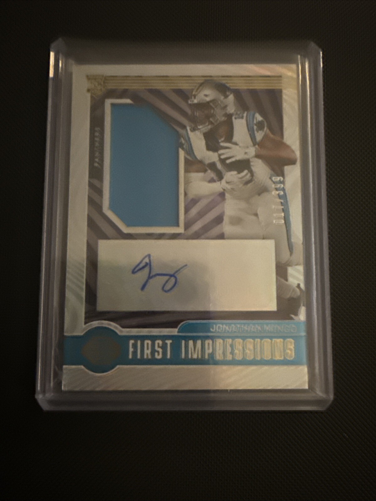 2023 Illusions - First Impressions Autographed Memorabilia  Jonathan Mingo /399