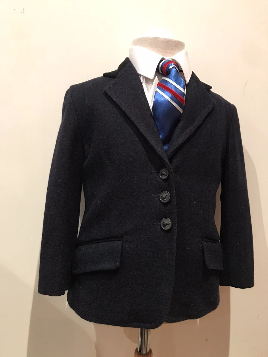 Navy wool show jacket sale