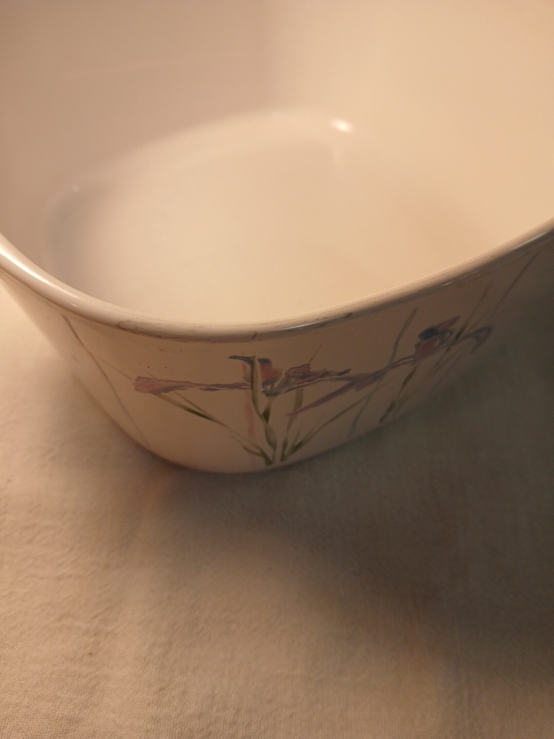 Corning Ware Shadow Iris A-3-B 3L (3 Quart) W/Lid Discontinued Pattern Vintage 