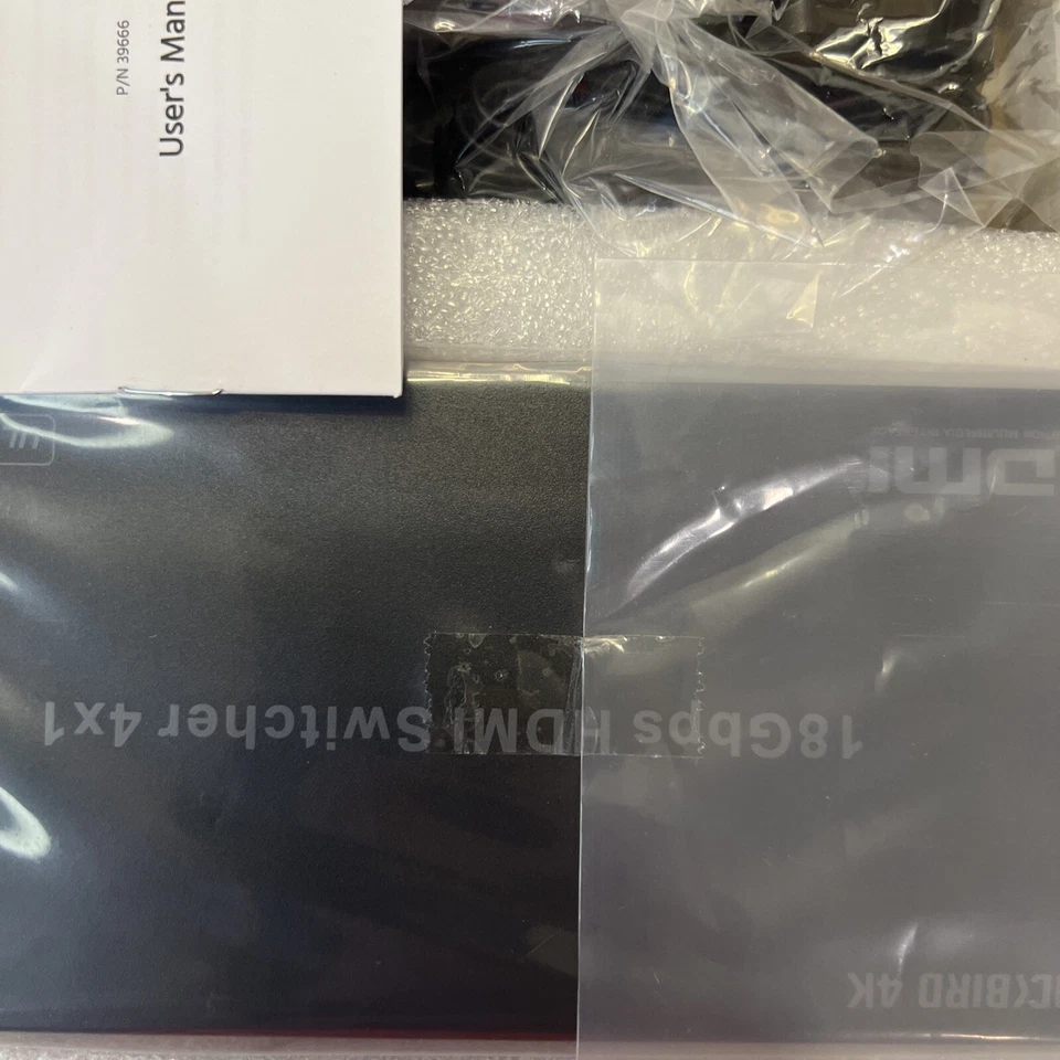 Monoprice Blackbird 4K HDMI Switch, 4x1, HDR, 18G, 4K@60Hz (39666) - Image 3 of 3