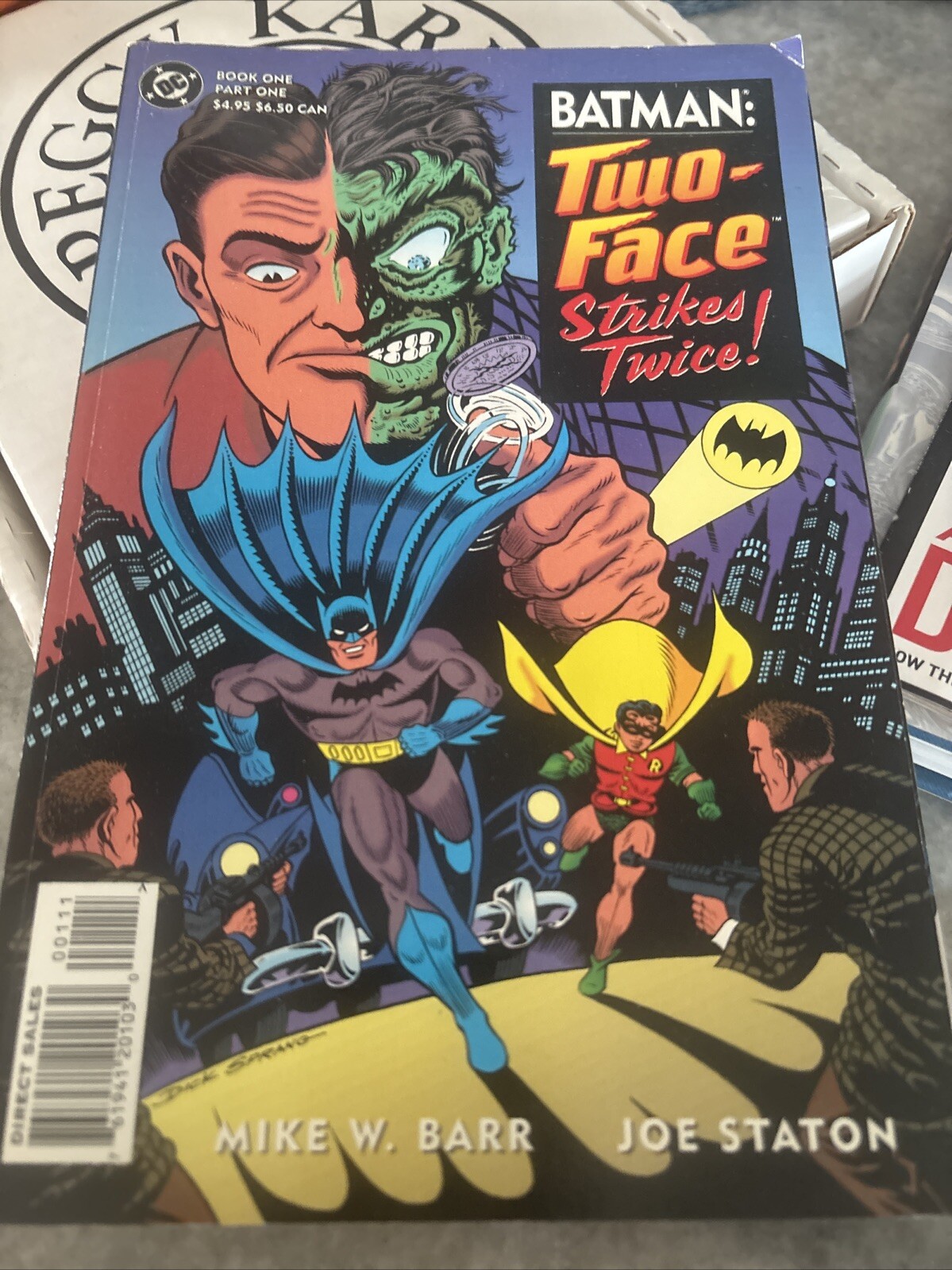 Batman: Two-Face Strikes Twice! Book One Part one & Part Two DC Comics 1993