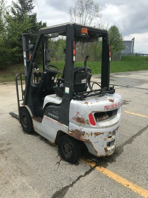 Nissan 50 Forklift for Parts or Repair. | eBay