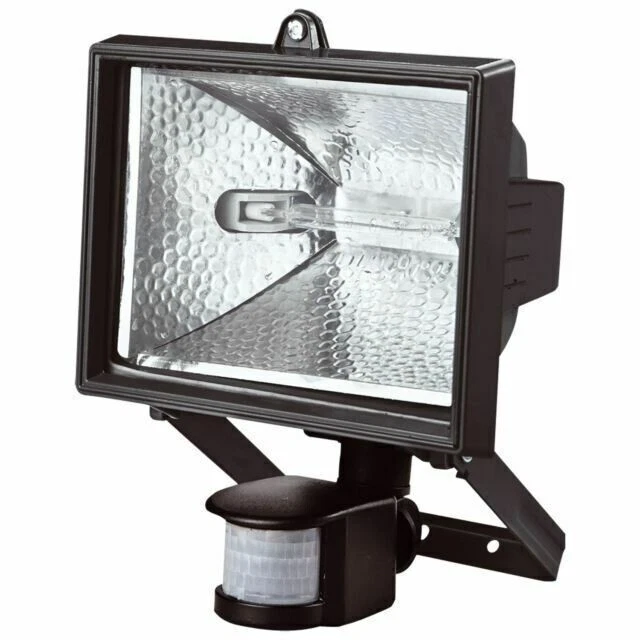 500W HALOGEN Flood LIGHT 180° PIR Motion SENSOR SECURITY OUTDOOR GARDEN ALERT - Image 2 of 4
