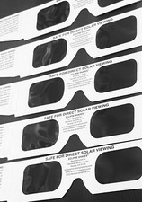 ISO 12312-2 Certified Solar Eclipse Glasses White Customizable -20 Pack