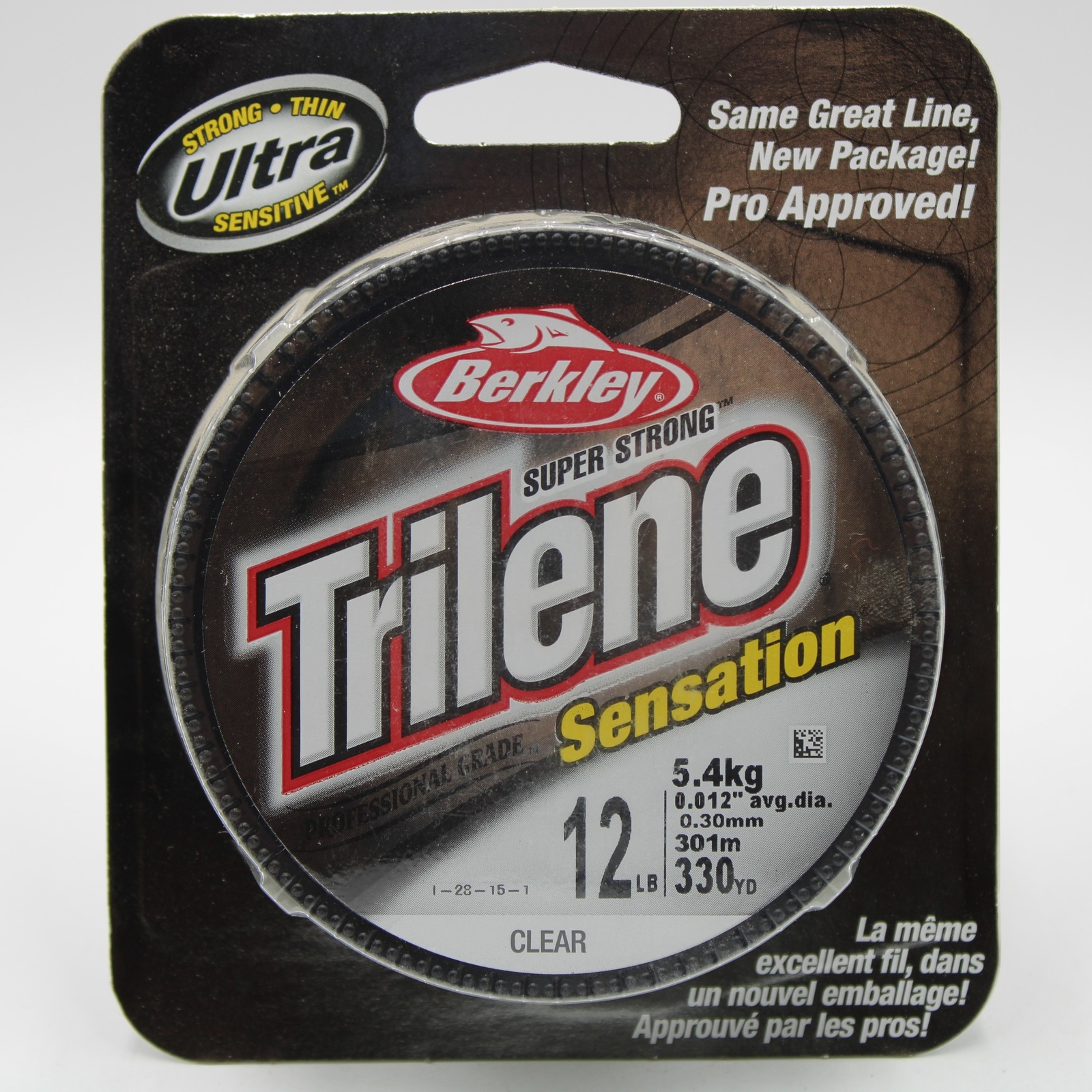 Berkley Trilene Super Strong Sensation Clear 6lb 8lb 10lb 12lb 330yds