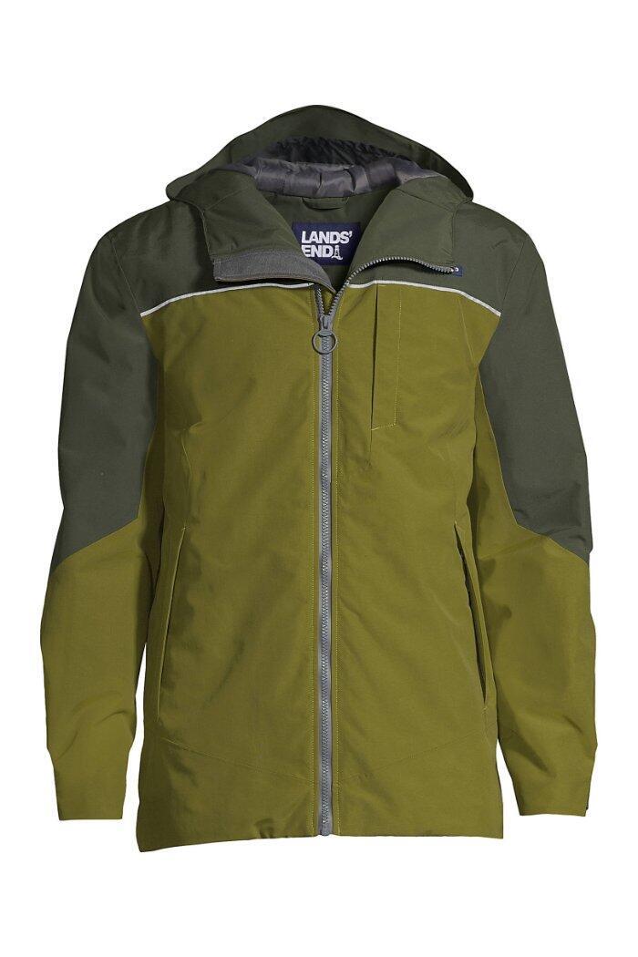 Lands end mens hooded squall jacket Clearance
